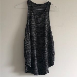 Dynamite heather grey tank top